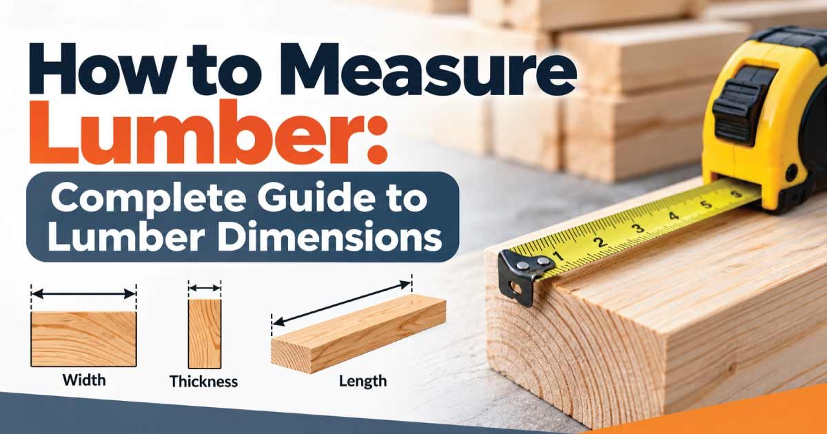 How to Measure Lumber