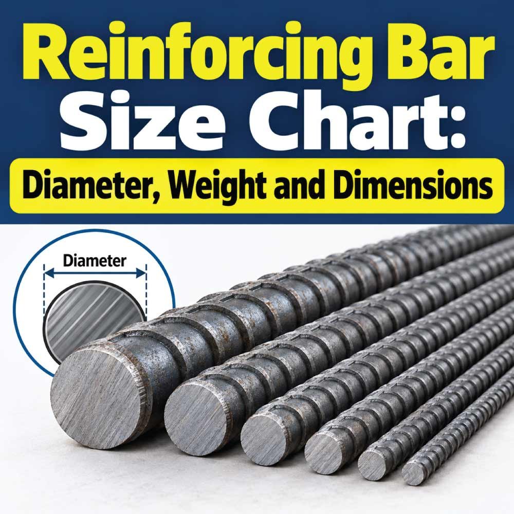 Reinforcing Bar Size Chart