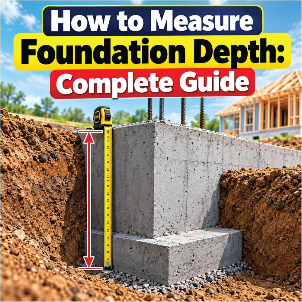 How to Measure Foundation Depth: Complete Guide - Construction Sizes